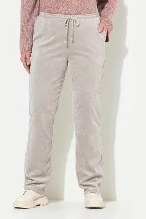 Ulla Popken Schlupfhose Cordhose Ruby Elastikbund Bindeband Stretch - Verkäufer: Popken Fashion Group