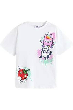 Next Print-Shirt Smashlings Oversized-T-Shirt aus 100 % Baumwolle. (1-tlg) - Verkäufer: Germany GmbH