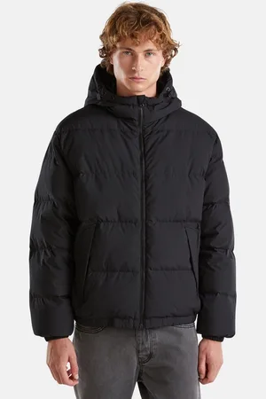 Benetton Steppjacke mit verstellbarer Kapuze