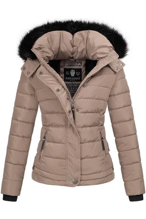 Navahoo Steppjacke Chloe hochwertige Winterjacke mit abnehmbarer Kapuze