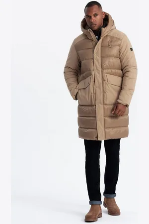 Ombre Clothing Winterjacke Lange Steppjacke für Herren - Verkäufer: