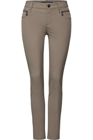 Street one Chinohose Hose mit Zipper Details - Slim Fit - Verkäufer: Robert Ley Damen & Herrenmoden GmbH & Co KG