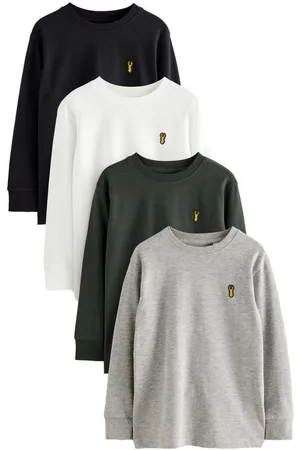 Next Langarmshirt Gemütliche Langarmshirts im 4er-Pack (4-tlg) - Verkäufer: Germany GmbH