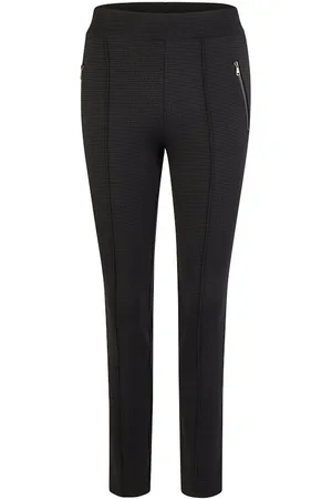 Marc Aurel 2-in-1-Hose Leggings mit tonigem Mini-Hahnentritt black varied - Verkäufer: Lieblingsstücke