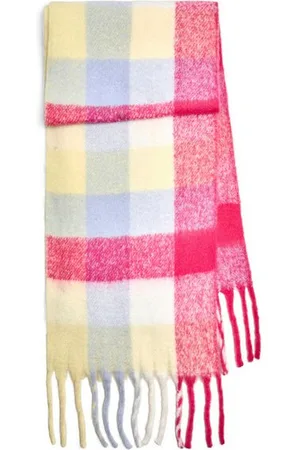 JDY XXL-Schal - gewebter Schal - Fransenschal Karo-Muster - Winterschal - Verkäufer: Schneider Fashion Store