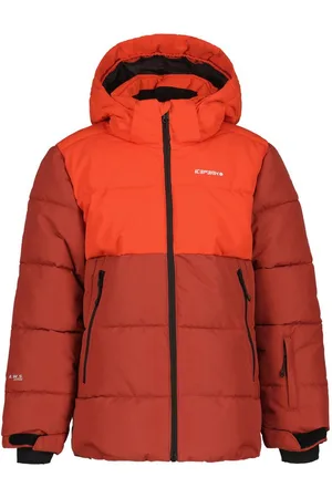 Icepeak Skijacke LOUIN JR (1-St) Winterjacke mit Öffnung für Kopfhörerkabel an der Innentasche