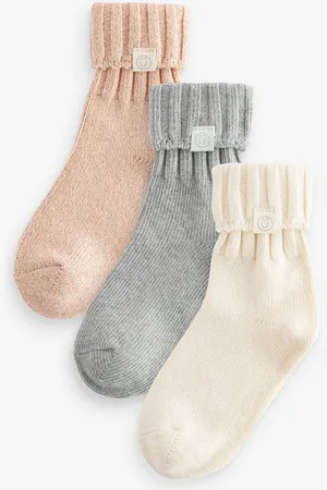 Next Kurzsocken Socken mit Rollrand + Baumwolle, 3er-Pack (3-Paar) - Verkäufer: Germany GmbH