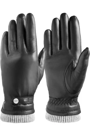 Pearlwood Lederhandschuhe SUNNY (1 Paar) anschmiegsamer Elastikbund schütz vor Wind, Regen, Kälte und Schmutz