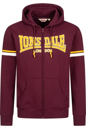 Lonsdale London Sweatjacke Darfield Herren Kapuzensweatjacke mit Reißverschluss normale Passform - Verkäufer: 247Group GmbH