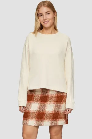 QS by s.Oliver Sweatshirt Undyed Sweatshirt im Fabricmix - Verkäufer: