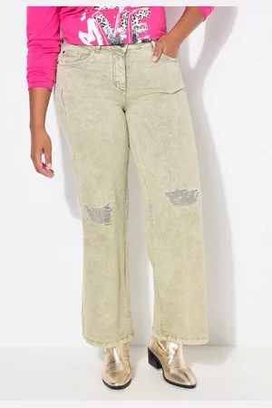 Angel of Style 5-Pocket-Jeans Jeans weites Bein Destroy-Effekte 5-Pocket - Verkäufer: Popken Fashion Group