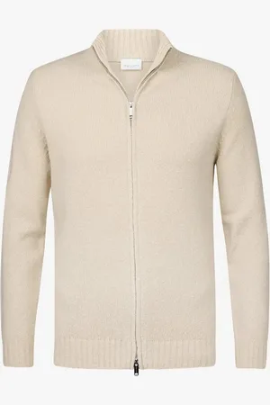 Profuomo Strickjacke Boiled-Wool-Full-Zip - Regular Fit - Verkäufer: Robert Ley Damen & Herrenmoden GmbH & Co KG