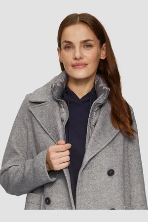 QS by s.Oliver Funktionsjacke Caban im Materialmix mit herausnehmbarem Einsatz herausnehmbares Futter - Verkäufer: