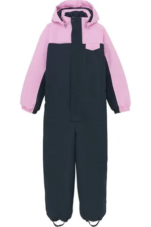 Color Kids Schneeoverall Mädchen Coverall W. Contrast 741653 pink - Verkäufer: highway-shop
