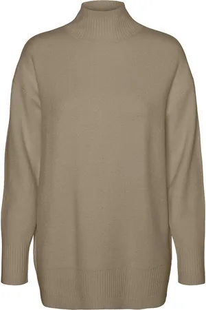 VERO MODA Stehkragenpullover GOLD (1-tlg) - Verkäufer: Stylaholic The Shop