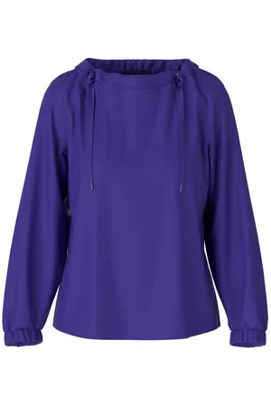 Marc Cain Blusentop Schlupf-Bluse mit Kordel - Regular Fit - Verkäufer: Robert Ley Damen & Herrenmoden GmbH & Co KG