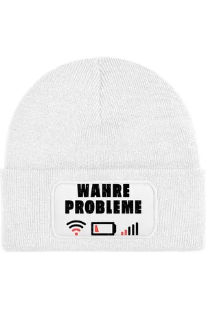 Youth Designz Beanie Wahre Probleme Unisex Herren Damen Mütze lustiger Spruch mit trendigem Motiv - Verkäufer: EmDa Trading GmbH