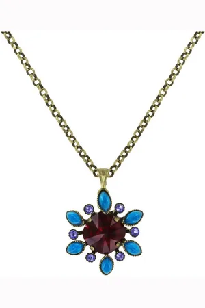 Konplott Kette mit Anhänger Kette mit Anhänger Alien Anemone multi antik Messing - Verkäufer: MST Frieling