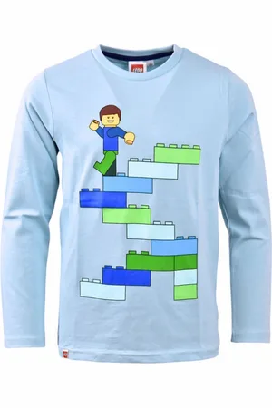 Lego Langarmshirt Baumeister Jungen Shirt aus Baumwolle Gr. 98 - 128 cm - Verkäufer: Starkids Licensed Brands and more