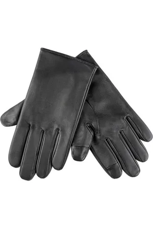 HUGO BOSS Lederhandschuhe Glove mit Touch Tech Fingertips