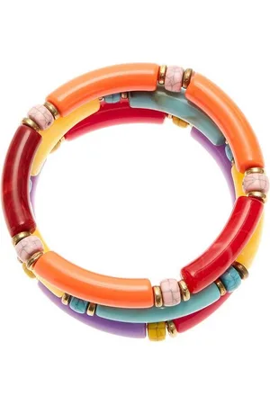 Lascana Armband Set (Set, 3-tlg), elastische Armbänder Set in bunter Farbvariation