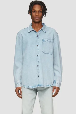 QS by s.Oliver Langarmhemd Relaxed Fit: Denim-Hemd aus Baumwolle Waschung - Verkäufer: s.Oliver
