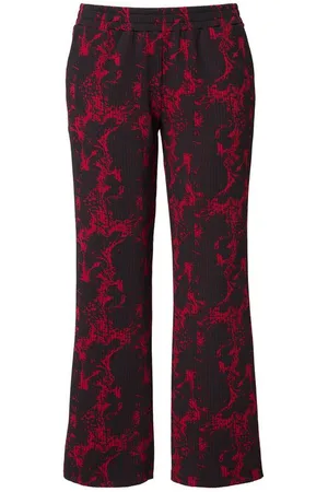 Miamoda Schlupfhose Jerseyhose Allover-Muster Elastikbund - Verkäufer: Popken Fashion Group
