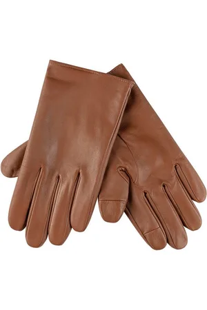 HUGO BOSS Lederhandschuhe Glove mit Touch Tech Fingertips