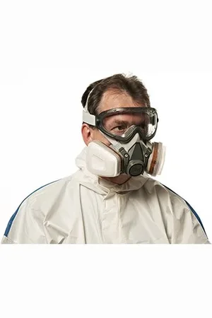 3MAN Nitril-Handschuhe Halbmaske 6002C Mehrweg inkl. Wechselfilter grau - Verkäufer: McBuero