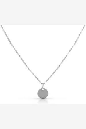 vivance collection Kette mit Anhänger 925 Silber rhodiniert 12mm