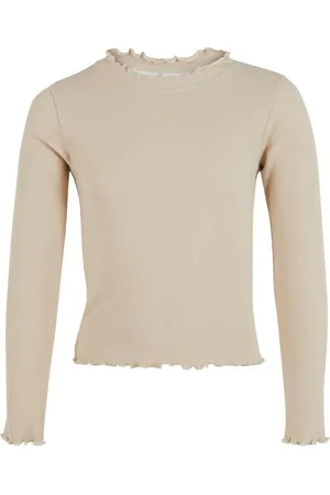 Urban classics Longsleeve Damen Girls Short Rib Longsleeve (1-tlg)