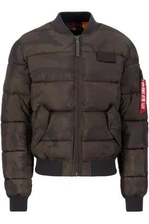 Alpha Industries Bomberjacke Men - Bomber Jackets MA-1 Puffer Bomber Camo