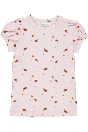 Green Cotton Print-Shirt Kurzarmshirt Bienen Freds World GREEN CN by Green Life