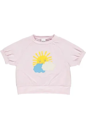 Green Cotton T-Shirt Kurzarmshirt Sonne Freds World GREEN CN by Green Life
