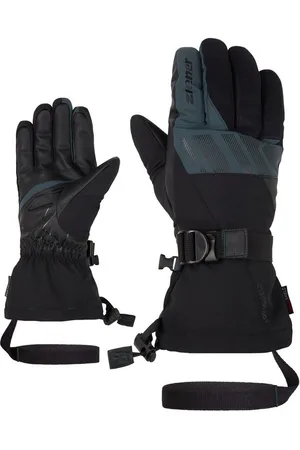 Ziener Skihandschuhe GHALION AS(R) glove ski alpine BLACK.DARK JUNGLE - Verkäufer: Supersportler