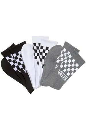 Vans Freizeitsocken VN000F0WY281 CLASSIC CHECK CREW mit Waffelmuster
