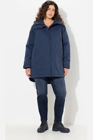 Ulla Popken Funktionsjacke HYPRAR Funktionsjacke wasserdicht Kapuze recycelt - Verkäufer: Popken Fashion Group
