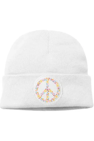 Youth Designz Beanie Peace Flowers unisex Beanie Mütze mit trendigem Motiv - Verkäufer: EmDa Trading GmbH