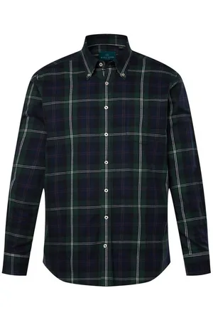 Boston Park Businesshemd Karohemd Langarm Buttondown-Kragen - Verkäufer: Popken Fashion Group