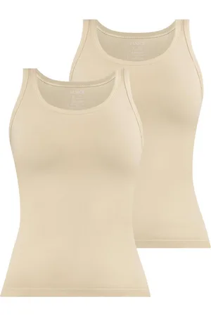 Janice Tanktop 2 x Damen Top Nazca Trägertop aus Baumwolle - Verkäufer: NORMANI