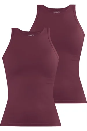 Janice Tanktop 2 x Damen Top hochgeschlossen Nauta Trägertop aus Baumwolle - Verkäufer: NORMANI