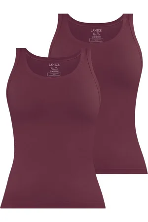 Janice Tanktop 2 x Damen Top Nazca Trägertop aus Baumwolle - Verkäufer: NORMANI