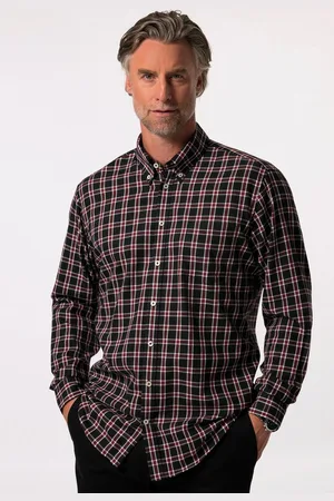 Boston Park Businesshemd Karohemd Langarm Buttondown-Kragen - Verkäufer: Popken Fashion Group