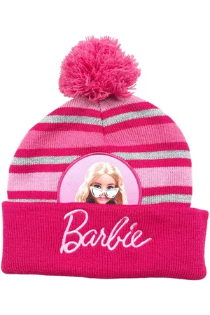 Barbie Bommelmütze Kinder Mädchen Hebst Winter Bommel Mütze Gr. 54 - Verkäufer: WS-Trend