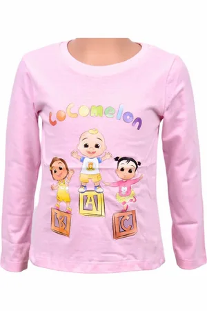 Cocomelon Langarmshirt ABC Mädchen Shirt aus Baumwolle Gr. 92- 104 cm - Verkäufer: Starkids Licensed Brands and more