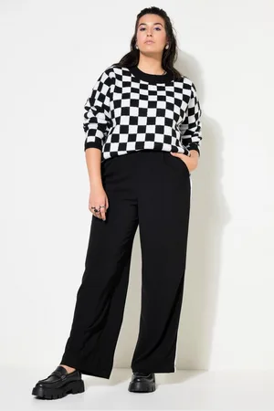STUDIO UNTOLD Marlene-Hose Anzughose High Waist Seitenpiping - Verkäufer: Popken Fashion Group