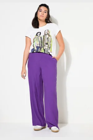 STUDIO UNTOLD Funktionshose Hose High Waist Wide Leg - Verkäufer: Popken Fashion Group