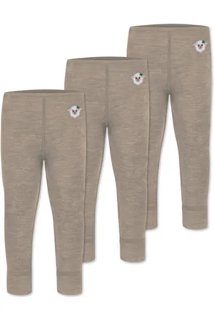 Normani Slip 3er Pack Baby Merino Lange Unterhose „Tutira" Merinohose Wollhose Thermoleggings ohne Fuß aus 100 % Merinowolle - Verkäufer: