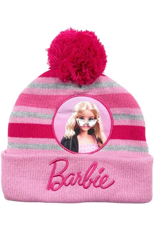 Barbie Bommelmütze Kinder Mädchen Hebst Winter Bommel Mütze Gr. 54 - Verkäufer: WS-Trend