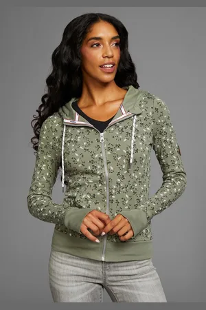 KangaROOS Sweatjacke mit Allover-Print
